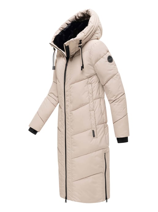 Marikoo Nadaree dames winterjas – lang, warm & met capuchon - Image 3