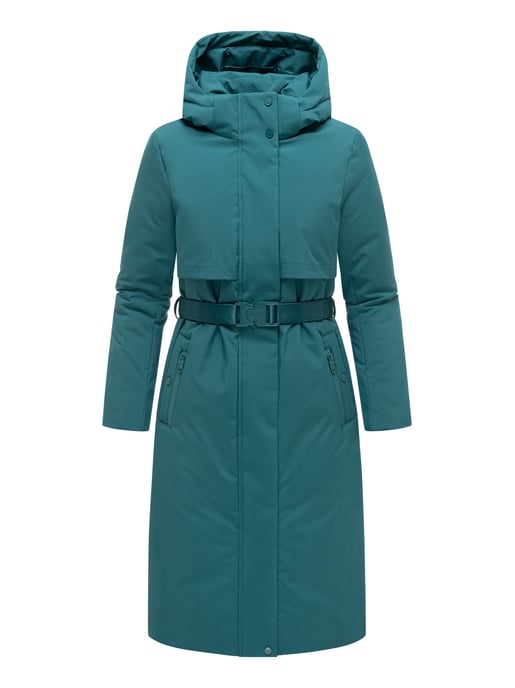 Navahoo dames winterparka WALDBUMMLER – weerbestendig & stijlvol met tailleceintuur - Image 2