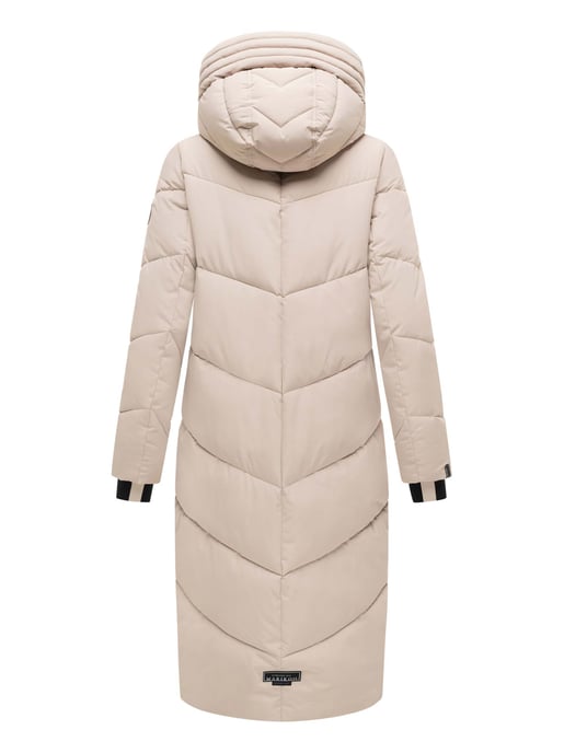 Marikoo Nadaree dames winterjas – lang, warm & met capuchon - Image 5