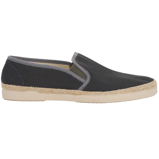 Dune London Le Ferdo espadrilles met structuur voor heren (Grijs) - Image 1