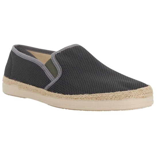 Dune London Le Ferdo espadrilles met structuur voor heren (Grijs) - Image 3