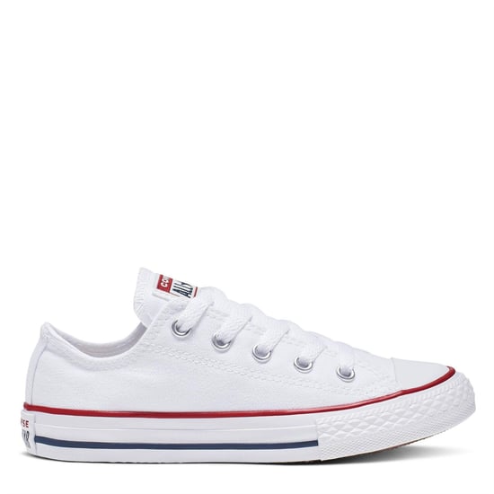 Converse Kinderen/Kinderen Chuck Canvas Laaggesneden Schoenen (Wit) - Image 1