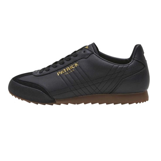 Patrick Leren heren Villan Trainers (Zwart) - Image 3