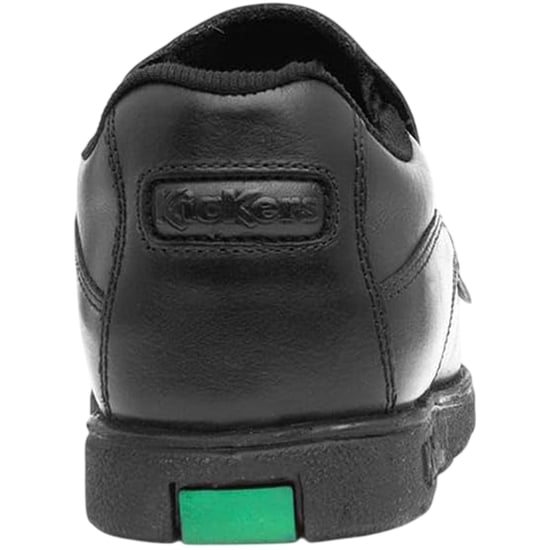 Kickers Fragma leren schoolschoenen voor jongens (Zwart) - Image 2