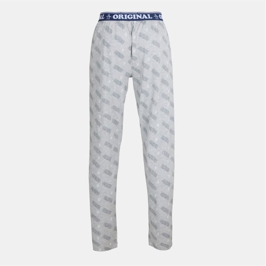 Penguin Lounge heren pyjama grijs - Image 2