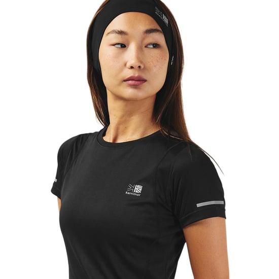 Karrimor Slim-fit T-shirt voor dames met opdruk op de rug (Zwart) - Image 4