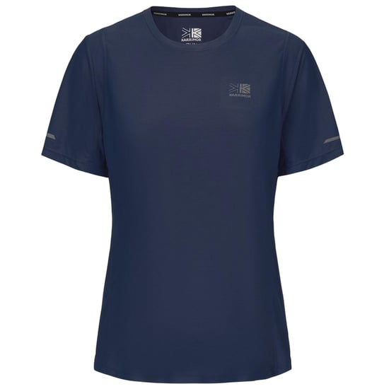 Karrimor Slim-fit T-shirt voor dames met opdruk op de rug (Marine) - Image 1