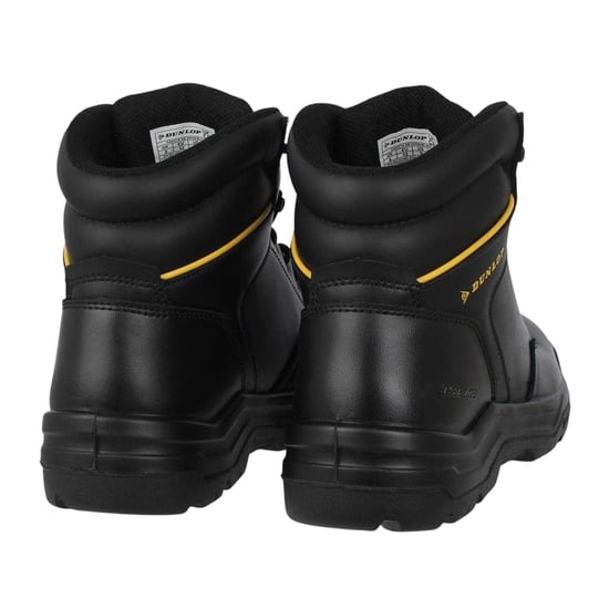 Dunlop Unisex Dakota-veiligheidslaarzen van leer voor volwassenen (Zwart) - Image 2