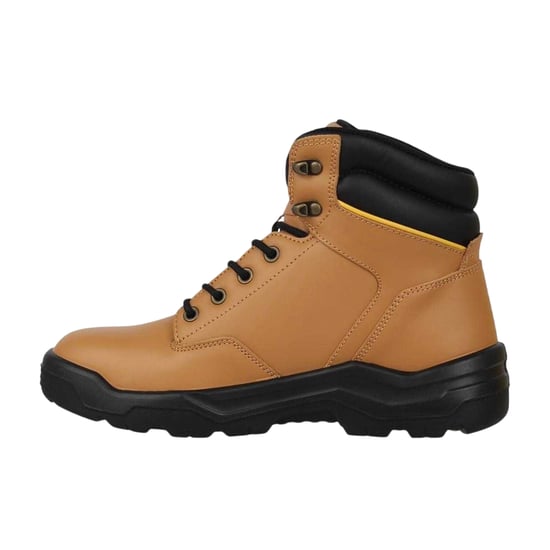 Dunlop Unisex Dakota-veiligheidslaarzen van leer voor volwassenen (Honing) - Image 3