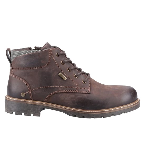 Cotswold Heren Moreton Leren Werklaarzen (Bruin) - Image 1