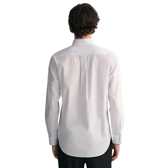 Gant Popeline overhemd voor heren in bankstijl (Lichtblauw) - Image 3