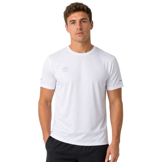Umbro Sportief T-shirt met ronde hals voor heren (Wit) - Image 1