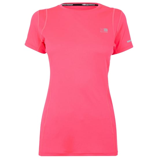 Karrimor Slim-fit T-shirt voor dames met opdruk op de rug (Roze) - Image 2
