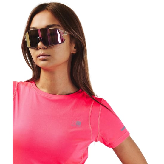Karrimor Slim-fit T-shirt voor dames met opdruk op de rug (Roze) - Image 4