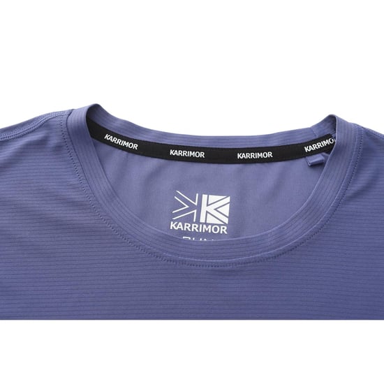 Karrimor Slim-fit T-shirt voor dames met opdruk op de rug (Paars) - Image 3