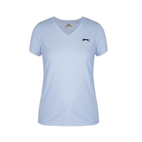 Slazenger Dames/Dames T-Shirt (Lichtblauw/Zwart) - Image 1