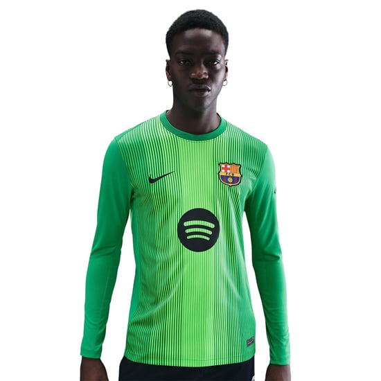 Nike FC Barcelona-keepersshirt voor heren, seizoen 2025/2026 (Groen) - Image 2