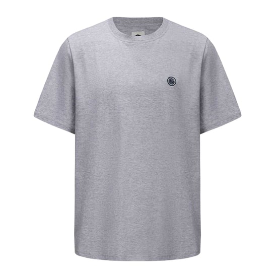 Pretty Green Heren Klein Logo Katoenen T-Shirt (Grijs) - Image 1