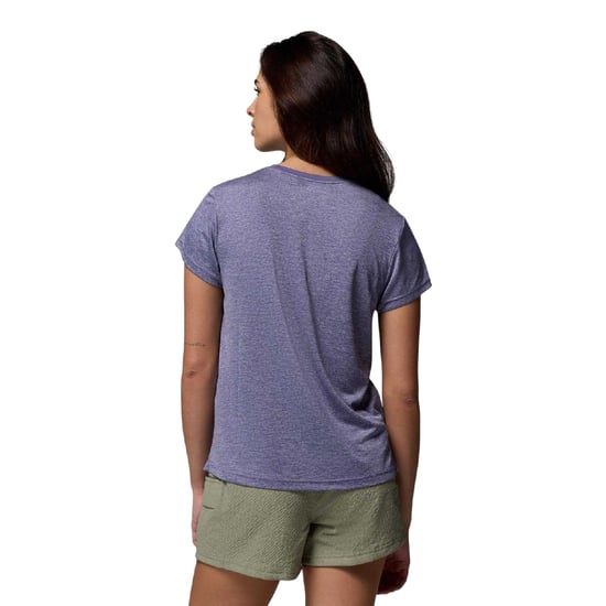 Columbia Dames/Dames Logo T-Shirt (Lichtpaars) - Image 2