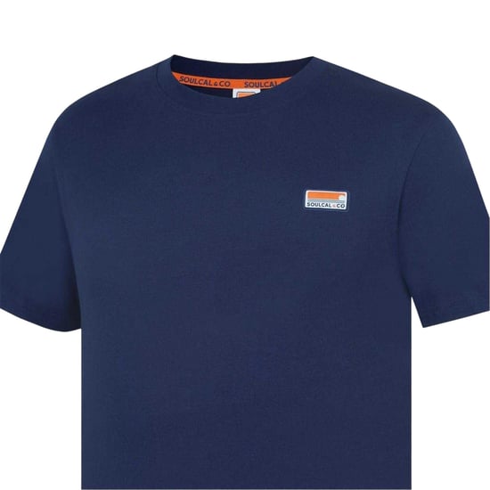 SoulCal Signature Regular T-shirt voor heren (Marine) - Image 4