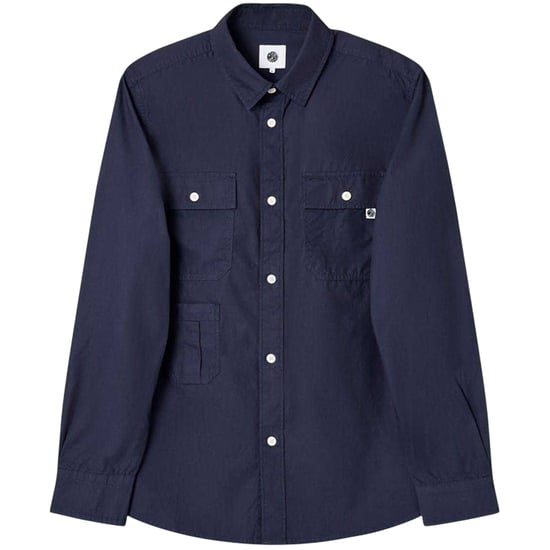 Pretty Green Brentwood-overhemd met lange mouwen voor heren (Marine) - Image 2