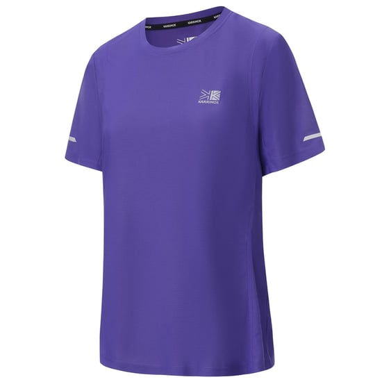 Karrimor Slim-fit T-shirt voor dames met opdruk op de rug (Donkerpaars) - Image 3