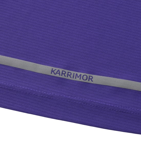 Karrimor Slim-fit T-shirt voor dames met opdruk op de rug (Donkerpaars) - Image 4