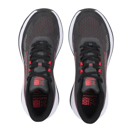 Karrimor Tempo-hardloopschoenen voor heren (Zwart, Rood) - Image 3