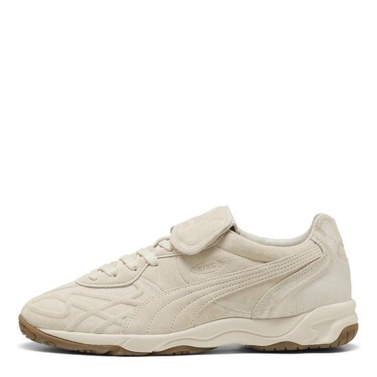 Puma Heren King suède schoenen met ronde neus (Alpenwit) - Image 2