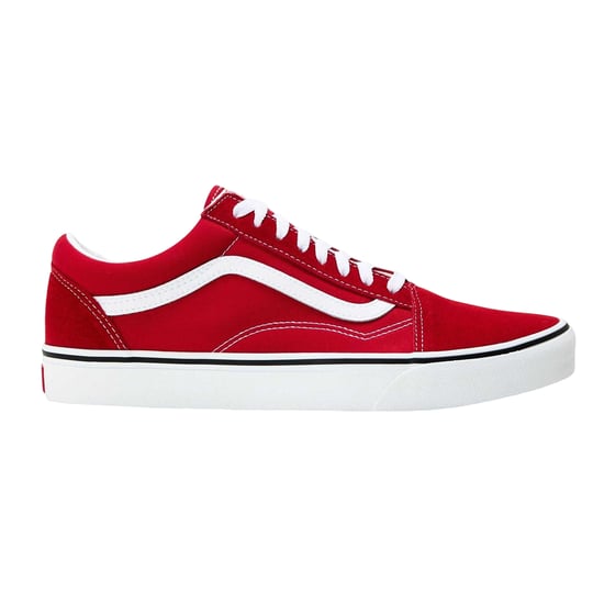 Vans Old Skool-canvas sportschoenen voor heren (Racing Rood) - Image 1