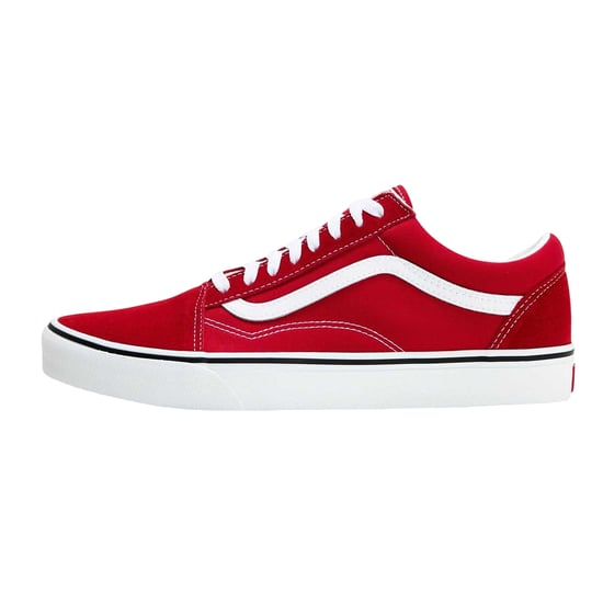 Vans Old Skool-canvas sportschoenen voor heren (Racing Rood) - Image 2