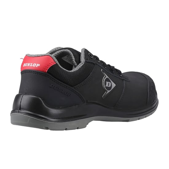 Dunlop Heren First One Adv-Evo Action Leren Lage Veiligheidsschoenen (Zwart/Rood) - Image 2