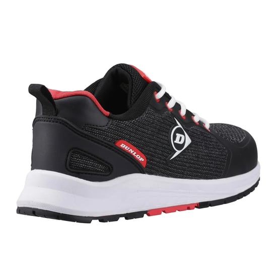 Dunlop Heren T-Max Logo Veiligheidsschoenen (Zwart/Rood) - Image 2