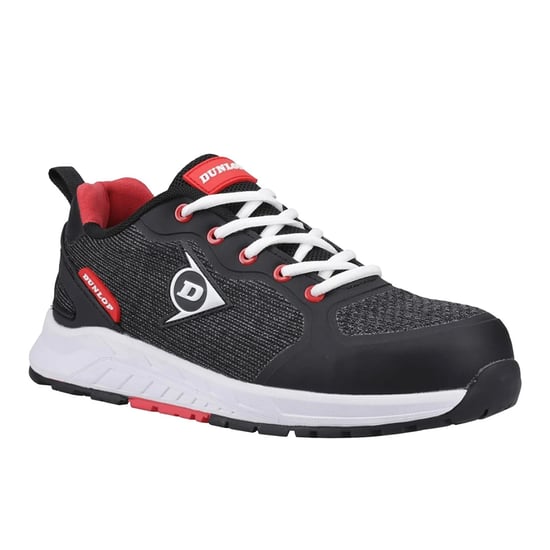 Dunlop Heren T-Max Logo Veiligheidsschoenen (Zwart/Rood) - Image 5