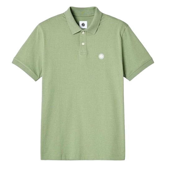 Pretty Green Heren Regular Poloshirt met Korte Mouwen (Lichtgroen) - Image 1