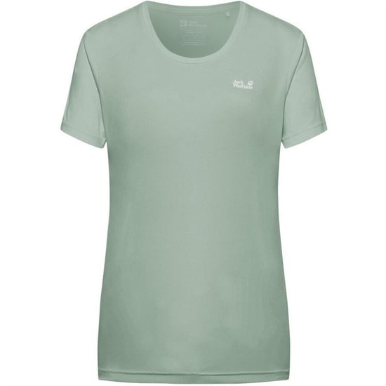 Jack Wolfskin Tech T-shirt voor dames (normaal model) (Groen) - Image 1