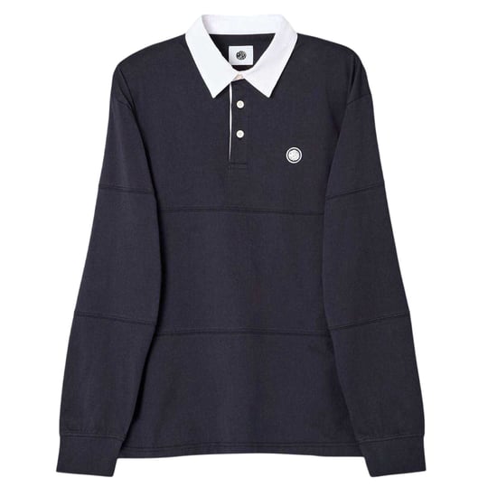 Pretty Green Islington-rugbyshirt voor heren (Marine) - Image 1