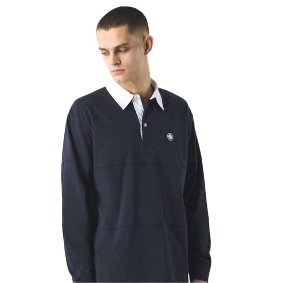 Pretty Green Islington-rugbyshirt voor heren (Marine) - Image 2