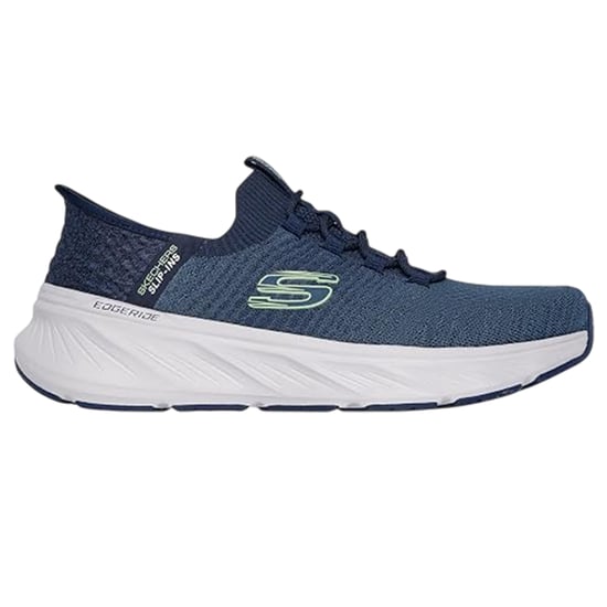 Skechers Gebreide instapsneakers voor heren (Marine) - Image 1