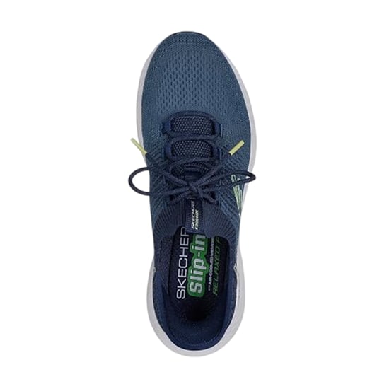 Skechers Gebreide instapsneakers voor heren (Marine) - Image 4