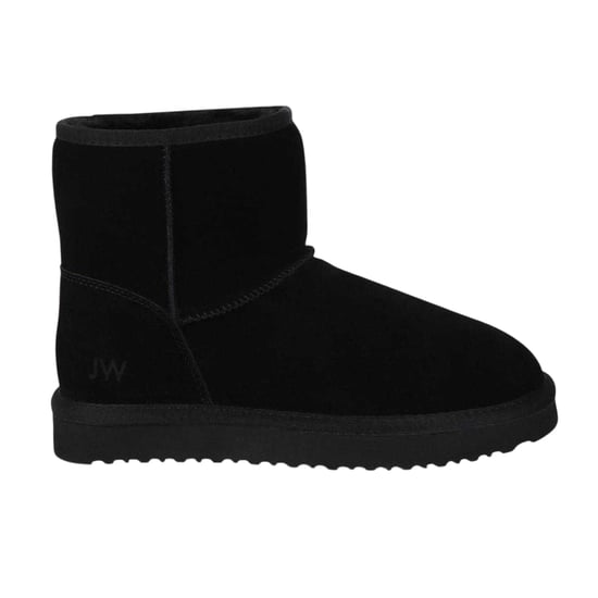 Jack Wills Suède laarzen met nauwsluitende pasvorm voor dames (Zwart) - Image 1