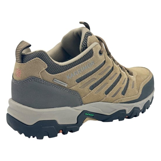 Karrimor Waterdichte lage wandelschoenen van suède voor heren, model Mount (Taupe) - Image 3