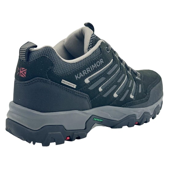 Karrimor Waterdichte lage wandelschoenen van suède voor heren, model Mount (Zwart) - Image 3