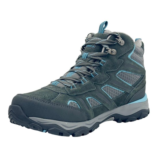 Karrimor Waterdichte wandelschoenen van suède voor dames, model Mount (Grijs/Blauw) - Image 3