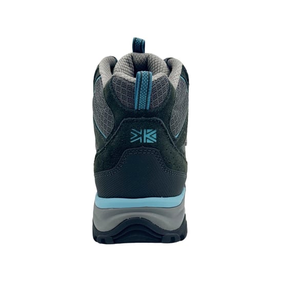 Karrimor Waterdichte wandelschoenen van suède voor dames, model Mount (Grijs/Blauw) - Image 4