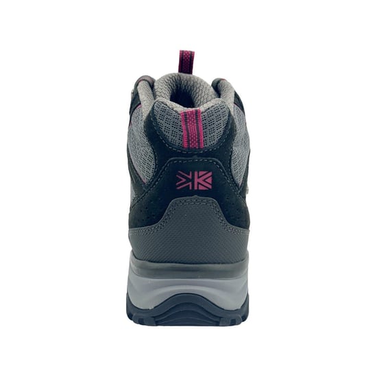 Karrimor Waterdichte wandelschoenen van suède voor dames, model Mount (Zwart/roze) - Image 4