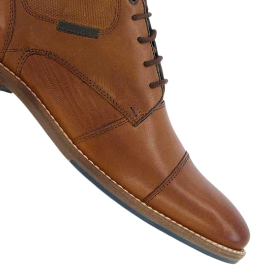 Dune London Chukka-laarzen van Chippy-leer voor heren (Tan) - Image 3
