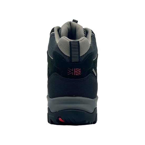 Karrimor Waterdichte wandelschoenen van leer voor heren, model Mount Mid (Zwart/Grijs) - Image 2