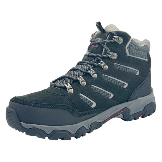 Karrimor Waterdichte wandelschoenen van leer voor heren, model Mount Mid (Zwart/Grijs) - Image 5
