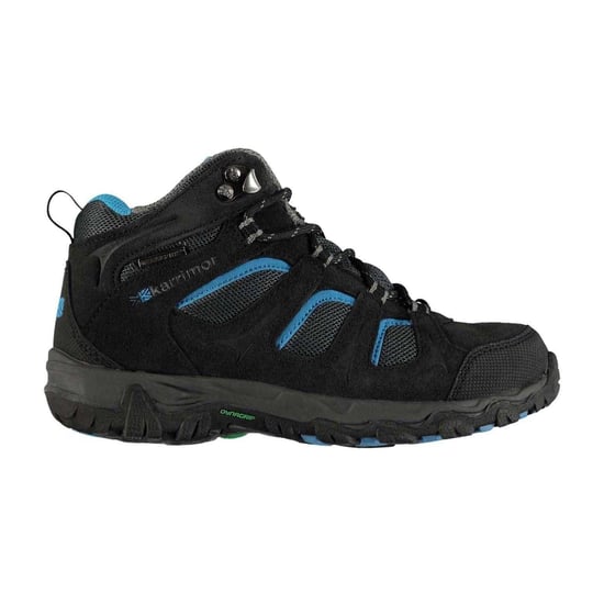 Karrimor Waterdichte wandelschoenen voor kinderen van het merk Mount (ZWART/BLAUW) - Image 1